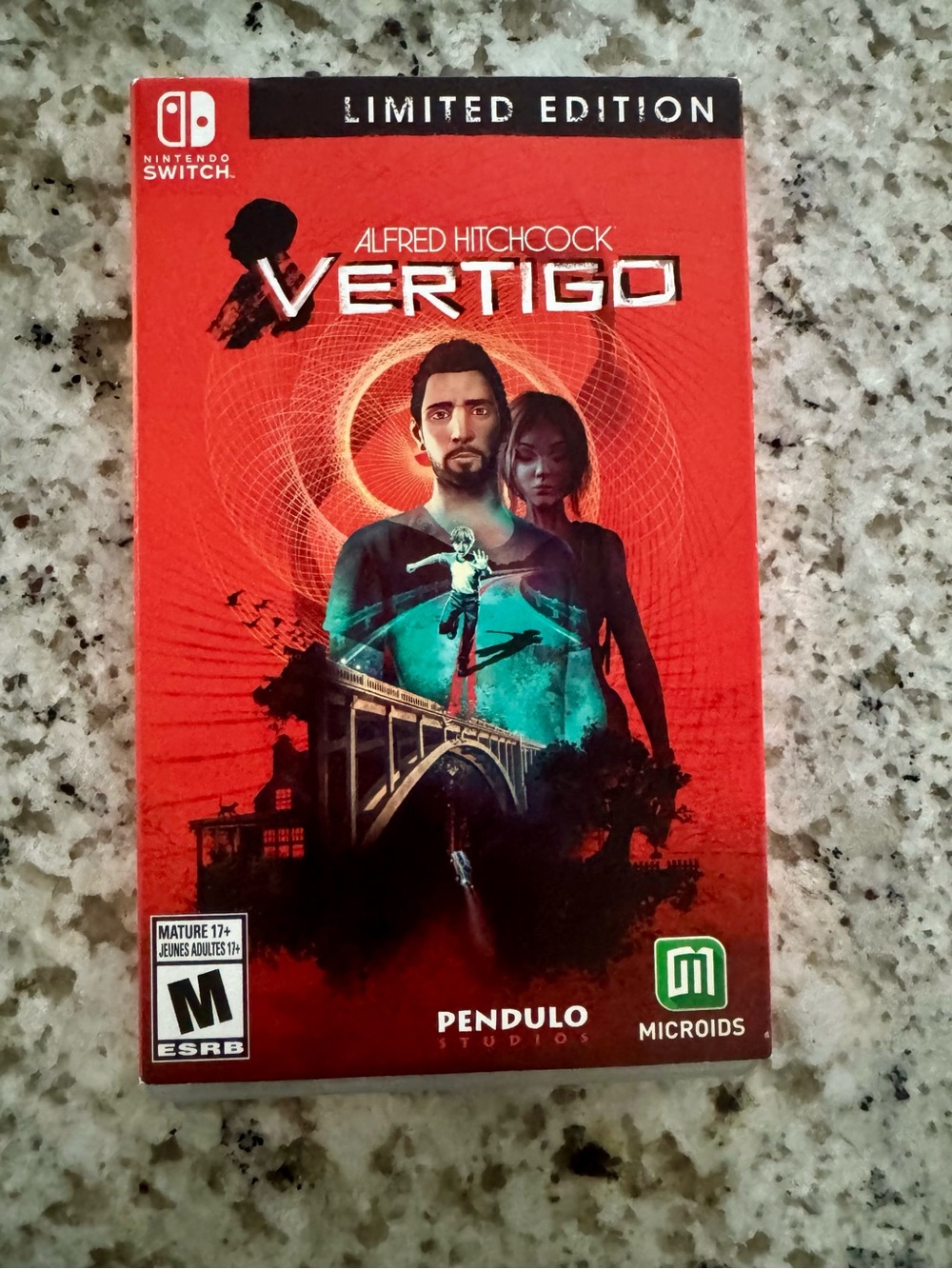 Nintendo Alfred Hitchcock Vertigo - Red & Black Limited Edition
